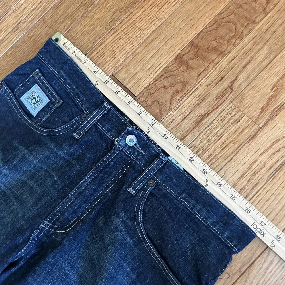 CINCH Mens Jeans‎ 31x30 (Actual 34x26) Dark Blue Bootcut Western Cowboy Stretch